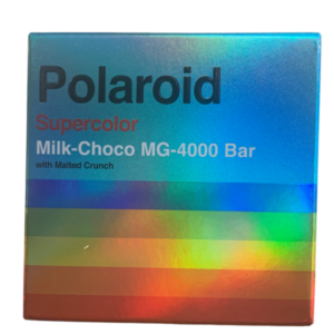 Polaroid Supercolor Psilocybin Mushrooms Chocolate Bar (Milk-Choco With Malted Crunch) 4000MG