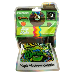 Polaroid x Devour 5g Magic Mushroom Gummies – Acid Apple