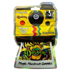 Polaroid x Devour 5g Magic Mushroom Gummies – Cosmic Citrus