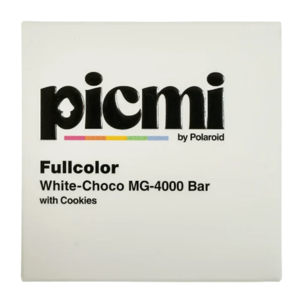 Picmi by Polaroid – Fullcolor White-Choco MG-4000 Bar with Cookies | 4000mg