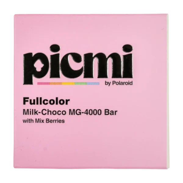 Picmi by Polaroid – Fullcolor Milk-Choco MG-4000 Bar with Mix Berries | 4000mg