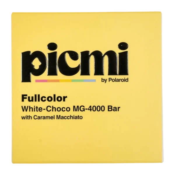 Picmi by Polaroid – Fullcolor White-Choco MG-4000 Bar | Caramel Macchiato | 4000mg