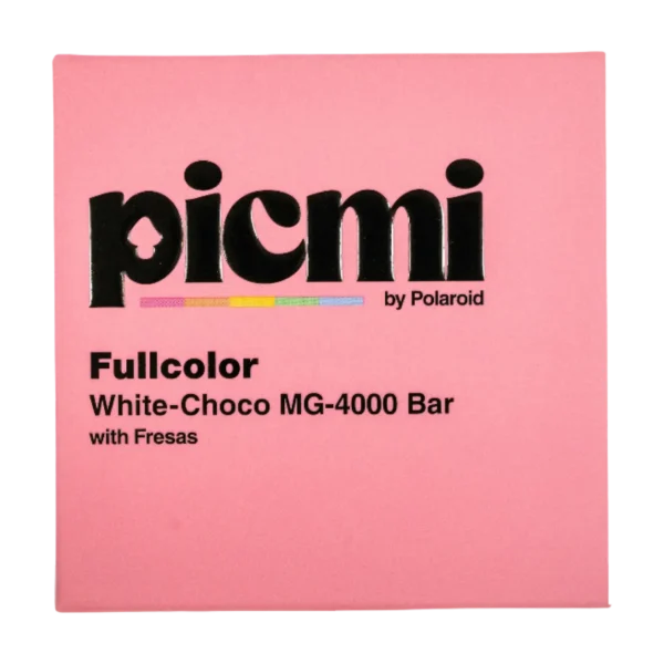 Picmi by Polaroid – Fullcolor White-Choco MG-4000 Bar with Fresas | 4000mg